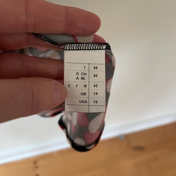 Vintage Y2K abstract bubble Missoni dress made in Italy size 10 - Picture 6 of 6